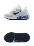 nike air max 2021 flyknit garcon white blue black